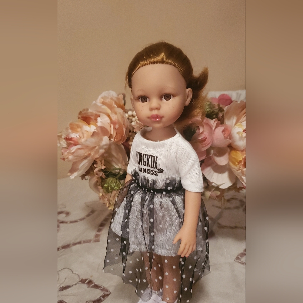 New Vinyl Doll 14 inch.